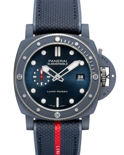 panerai mens watch|panerai luna rossa submersible.